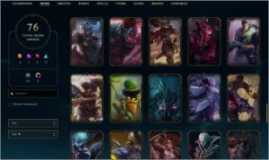 CONTA LOL 3 SKINS ULTIMATES - League of Legends