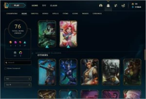 CONTA LOL 3 SKINS ULTIMATES - League of Legends