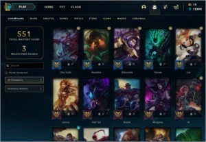 CONTA LOL 3 SKINS ULTIMATES - League of Legends