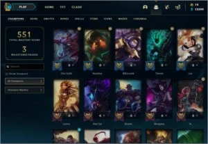 CONTA LOL 3 SKINS ULTIMATES - League of Legends