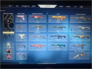 VALORANT- CONTA VALORANT PLATINA 1 + VÁRIAS SKINS (PROMOÇÃO)