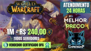 100K Gold Wow Retail -Todos Os Servidores- 🟢 (Online 24H) - Blizzard