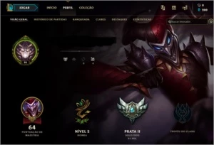 Conta Lol Silver 2 29 Champs - League of Legends