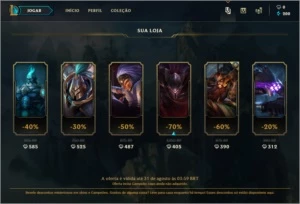 Conta Lol Silver 2 29 Champs - League of Legends