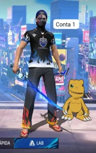 Conta De Free Fire Top