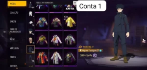 Conta De Free Fire Top