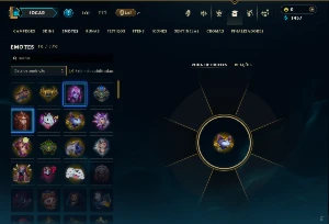 Unranked com 35 Champs e 8 Skins - League of Legends LOL