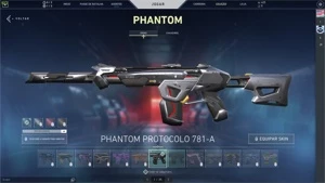 Conta Plat 3 Skins Boas - Valorant