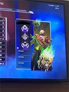 Conta Apex Xbox top 3 heranças e bomba, rastro permanente - Apex Legends