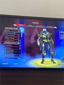 Conta Apex Xbox top 3 heranças e bomba, rastro permanente - Apex Legends
