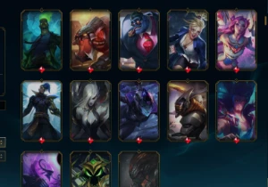 Conta no League Of Legends (LOL) Level 401, 203 Skins