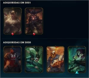 CONTA DIAMANTE 2 SMURF - League of Legends LOL