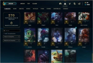 Conta Ouro 4 - League of Legends LOL