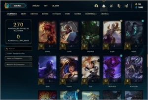 Conta Ouro 4 - League of Legends LOL