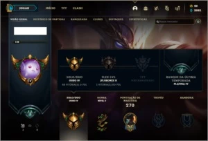 Conta Ouro 4 - League of Legends LOL