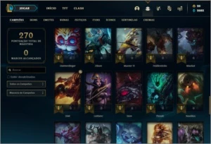 Conta Ouro 4 - League of Legends LOL