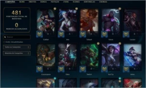 VENDO CONTA LEAGUE OF LEGENDS LOL