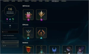 VENDO CONTA LEAGUE OF LEGENDS LOL