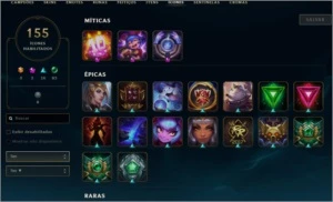 VENDO CONTA LEAGUE OF LEGENDS LOL