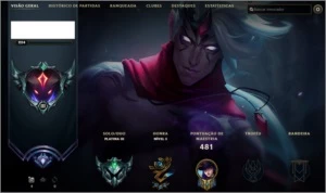 VENDO CONTA LEAGUE OF LEGENDS LOL