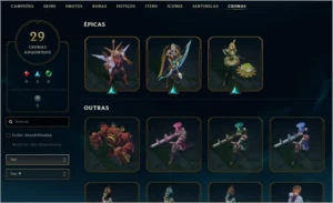 VENDO CONTA LEAGUE OF LEGENDS LOL
