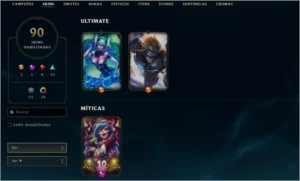 VENDO CONTA LEAGUE OF LEGENDS LOL