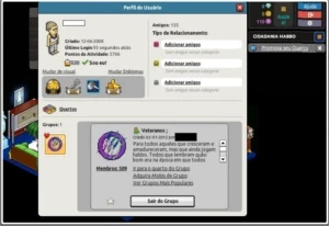 Conta Habbo 2008