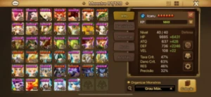 Conta SW com 3 LDs - Summoners War