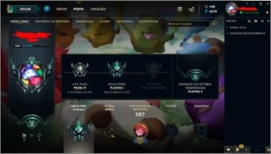 CONTA LOL - P1 /40 SKINS/ 101 CHAMPS - League of Legends