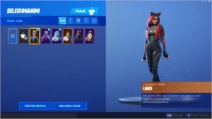 Conta com Skin Galaxy - Fortnite
