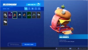 Conta com Skin Galaxy - Fortnite