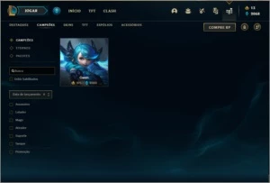 Conta league of legends todos champs LOL