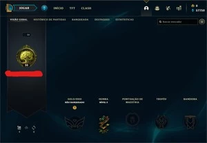 SMURF UNRANKED COM KATARINA RAINHA DE BATALHA 57K DE EA - League of Legends LOL
