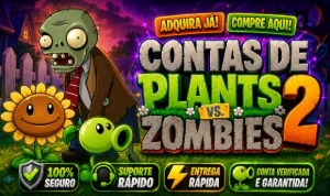 Contas Plants Vs. Zombies 2 (Full Acesso)