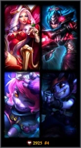 Conta de League of Legends platina 3 LOL