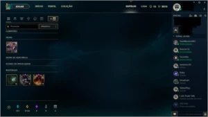 Conta de League of Legends platina 3 LOL