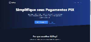 Gateway de pagamento G2Pay Na base da Bspay e PixUP - Digital Services