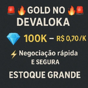 Gold New World 100K = 70 R$
