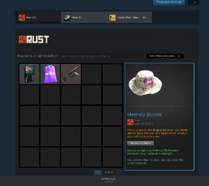 Conta steam com rust + twitch drops