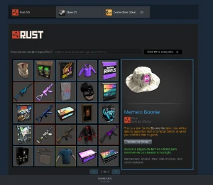 Conta steam com rust + twitch drops