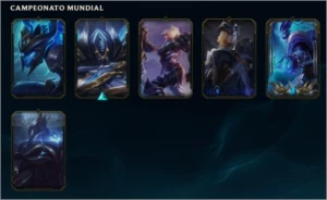 Conta LOL com 9 Skins Vitoriosas, nunca tomou ban. - League of Legends