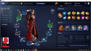 MIR4 lanceiro lvl 72, 1 pet vermelho