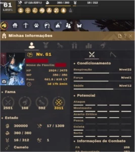 CONTA P2W BDO 268 BLACKSTAR TET/KUTUM - Black Desert