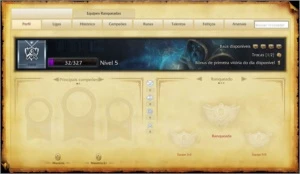 Conta Smurf League of Legends Nível 5 + Skin Legado LOL