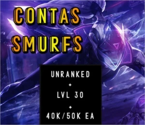 CONTA UNRANKED LVL 30! - League of Legends LOL