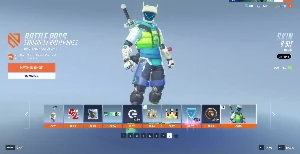 (PC) ACC OW2 - S17 LVL 80 + 80 Prismas + 2620 coins + skins - Blizzard