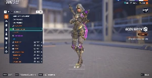 (PC) ACC OW2 - S17 LVL 80 + 80 Prismas + 2620 coins + skins - Blizzard