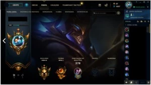 Conta - League of Legends - Ouro III LOL