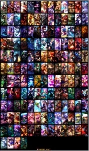 Conta platina 1, 150 skins, todos os campeões, barato! - League of Legends LOL