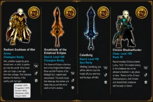 Conta End-Game Hard Farms/15 Anos/Rares - Adventure Quest World AQW